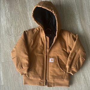 BOYS' FLANNEL QUILT LINED ACTIVE JACKET size xs